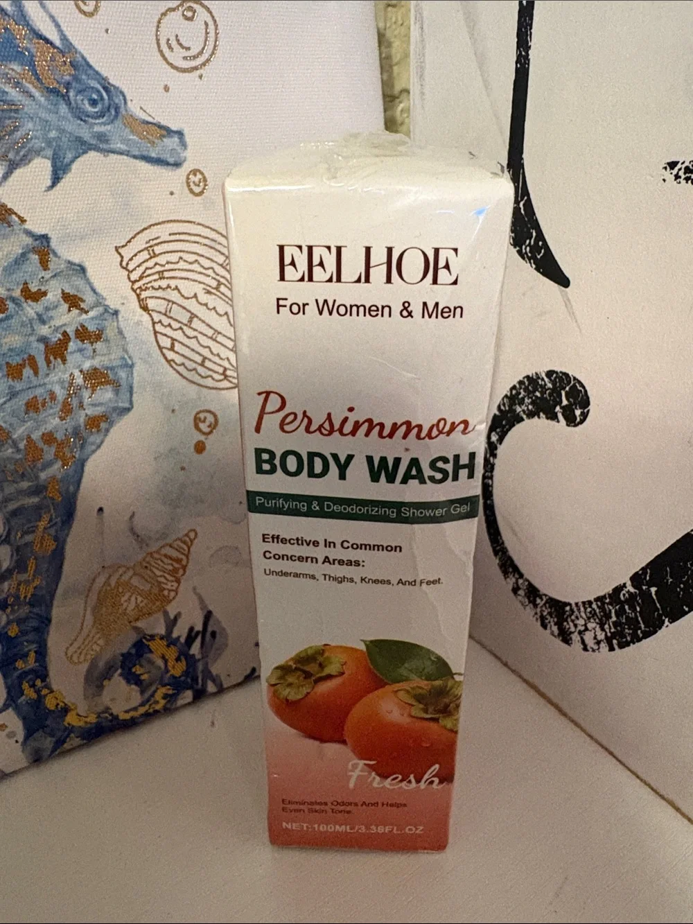 Persimmon Body Wash for Women & Men — Fresh Orange Scent